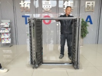 Fenêtre à persiennes en aluminium AS2047 CE, cadre en aluminium, lames réglables, pliage, anti-vol, persiennes en aluminium personnalisées