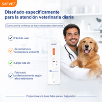 Kit de test rapide Giardia Canina GIA Ag pour la détection d'antigène chez les chiens, diagnostic vétérinaire, kit de test rapide CE ISO pour chien