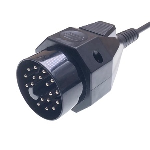 Cable adaptador de conector OBD2 de 20 pines a 16 Pines, accesorio para diagnóstico, E31, E32, E34, E36, OBD, <span class=keywords><strong>2</strong></span> a 20 pines - Product Image 1