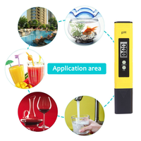 Haute précision LCD numérique PH stylo testeur de qualité de l'eau poche Portable PH mètre testeur avec ATC pour l'eau