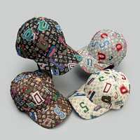 Casquette de baseball en jacquard tissé pour hommes et femmes, motif tapisserie crème, style snapback, streetwear artistique vintage, ajustable, nouveau style