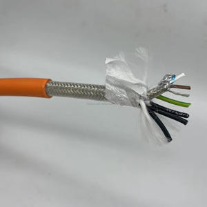 สายเซอร์โวแบบปรับแต่งได้หลายแกน ขนาด 20 22 24 26AWG สายไฟฟ้าแบบยืดหยุ่น 4 6 8 แกน - Product Image 3