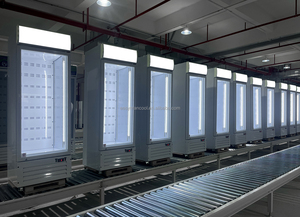 Réfrigérateur à porte unique Foshan Escolo, vitrine pour boissons fraîches, bouteilles, boissons, vitrine en verre, congélateur avec <span class=keywords><strong>casier</strong></span> - Product Image 3