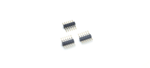 Conector de pin header de paso de 1.27mm, de una sola fila, SMT, ancho total de las patas de soldadura 7.8mm, H:1.5mm, 1*6p - Product Image 5