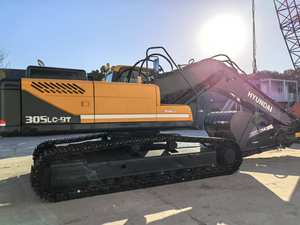 Excavadora de orugas HYUNDAI Robex 305LC-9 usada, excavadora de 30 toneladas, motor Cummins, 20 toneladas de peso operativo, motor de bomba de caja de cambios - Product Image 5