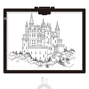 Caja de Luz LED Inalámbrica con 3 Temperaturas de Color y Brillo Ajustable, Tablero de Dibujo para Tatuajes, Cajas de Luz Publicitarias - Product Image 1
