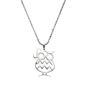 Collier de basket-ball de rue Hip Hop en acier inoxydable pour homme par Star Chris <span class=keywords><strong>Paul</strong></span> Style géométrique vintage classique pour cadeau - Product Image 1