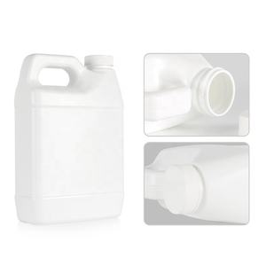 Jarras cuadradas industriales de plástico HDPE, latas de jabón, tambor de aceite portátil, embalaje de líquido, limpieza, botella de lavandería doméstica - Product Image 3
