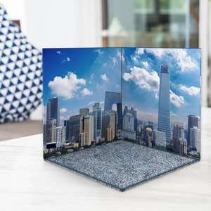 1:12 di visualizzazione del Layout del Layout del modello di scena sullo sfondo in scala di sfondo per la sala studio - Product Image 1