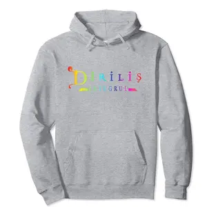 Lank-Sudadera con capucha de talla grande para hombre, ropa de lana gruesa con bordado impreso, venta al por mayor - Product Image 4