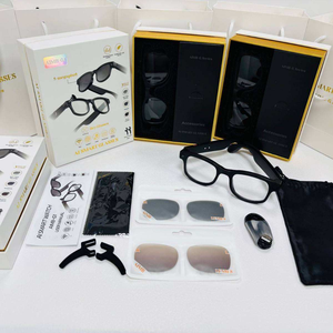 Nouvelles lunettes intelligentes AIMB-G1 avec double caméra, <span class=keywords><strong>traduction</strong></span> IA en temps réel, vidéo HD 1080P, assistant vocal pour les voyages et les affaires - Product Image 4