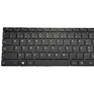 BR-PT Bồ Đào Nha Máy Tính Xách Tay Bàn Phím Cho insys 14P GW1-W149 GW1-W149 Bàn Phím Mới Màu Đen Không Có Đèn Nền F2 Câm Điều Khiển <span class=keywords><strong>F8</strong></span> Wifi - Product Image 2