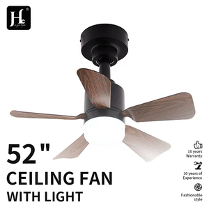 Ventilateur de plafond moderne à LED à 6 vitesses, silencieux, avec moteur DC, télécommande, 6 pales, profil bas, intensité variable, directement de l'usine - Product Image 4