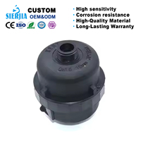 Compteur d'eau volumétrique rotatif en nylon plastique SRJ 1/2 pouce de haute qualité, certification ISO 4064, personnalisable OEM, garantie 3 ans