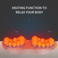 Healthpal OEM ODM Rouleau de massage pour le dos, le cou, les lombaires, l'abdomen et la taille, soulagement des douleurs, machine de massage des points d'acupression, masseur pour le dos et le cou