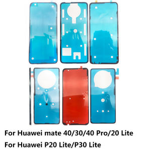 Autocollant adhésif pour le dos du boîtier, colle pour le couvercle de la <span class=keywords><strong>batterie</strong></span> pour <span class=keywords><strong>Huawei</strong></span> P20 <span class=keywords><strong>P30</strong></span> P40 Lite Mate 20 30 Lite 40 <span class=keywords><strong>Pro</strong></span>, verre arrière, étui Nova 5t CE - Product Image 3