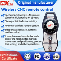 Controlador CNC inalámbrico de 433MHz con alcance de 40m, generador de pulsos manual EWGP 100PPR para torno CNC
