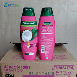 <span class=keywords><strong>Shampooing</strong></span> et après-shampoing <span class=keywords><strong>Palmolive</strong></span>, variétés assorties, soin lissant et nourrissant pour les cheveux (vert, rose, violet) 180 ml - Product Image 4
