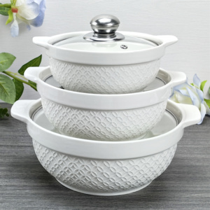 Marmite à soupe <span class=keywords><strong>en</strong></span> céramique au design moderne avec couvercle, vente <span class=keywords><strong>en</strong></span> gros d'usine, vente chaude, <span class=keywords><strong>soupière</strong></span> <span class=keywords><strong>en</strong></span> porcelaine <span class=keywords><strong>et</strong></span> marmites à bouillon pour la cuisine - Product Image 4