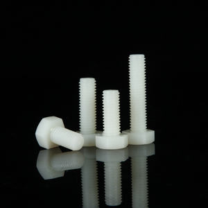 Tornillo de Cabeza Hexagonal de Plástico PA66 Nylon, Fábrica China, DIN934 M3 M4 M5 M6 M8 M10 M12 M14 M16 <span class=keywords><strong>M20</strong></span> - Product Image 1