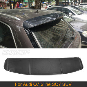 Aileron de coffre arrière en fibre de carbone pour Audi Q7 Sline SQ7 SUV 4 portes 2016 2017 2018, becquet de coffre arrière en FRP - Product Image 1