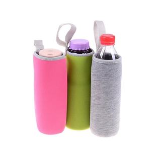 Hot Selling Neoprene Insulated Water Bottle Cover Water <b>Glass</b> Bottle Sleeve <b>Holder</b> Cover With Strap - Product Image 6