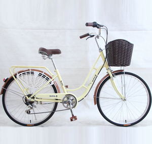 <span class=keywords><strong>Bicicleta</strong></span> Urbana de Diseño Clásico para <span class=keywords><strong>Mujer</strong></span>, con Llantas de Aleación, 7 Velocidades y 24 Pulgadas - Product Image 5