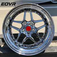 Ruedas Forjadas EVOR Personalizadas de 17, 18, 19, 20, 21 y 22 Pulgadas, Estructura de 2 Piezas, para Autos de Pasajeros, 5x114.3, 5x120, 5x130, Multirradio