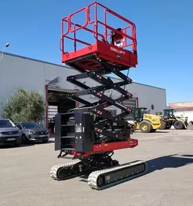 Crawler Self Propelled Scissor Lift Track Lift Platform For Sale