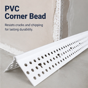 BlueKingfisher Factory Direct Supply for Hotel Bathroom Shower Room Arched PVC <strong>Corner</strong> Bead &amp; PVC Walls Coating - Product Image 1