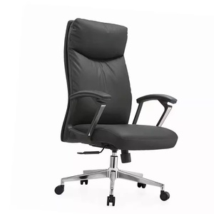 เก้าอี้ประชุมหนังสำหรับผู้บริหารหรือหัวสำนักงานหนังเฟอร์นิเจอร์สำนักงานทันสมัยหรูหรา - Product Image 6