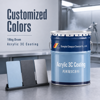 Apprêt acrylique durable ACSA-LB-W à base d'eau à faible durcissement pour composants électroniques intelligents