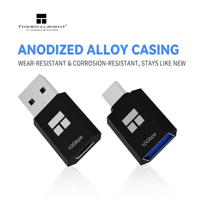 Adaptateur de type C Thermalright DCA06 USB 3.0 mâle à USB 2.0 10Gbps Support Adaptateur de convertisseur USB C à charge rapide