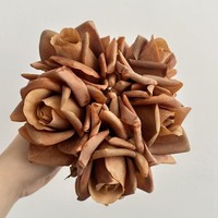 Bouquet de roses artificielles multicolores en soie, prix de gros compétitif, pour la décoration de bureau, de maison, de mariage et de fête