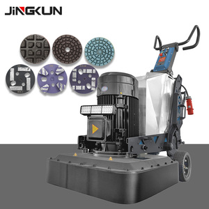 JINGKUN 18.5kW高効率コンクリートグラインダー、大型エポキシ床研磨用真空接続式 - Product Image 4