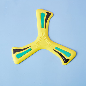 <span class=keywords><strong>Boomerang</strong></span>-juguetes interactivos de 3 hojas para niños, juguete con forma de disco volador suave, para acampar al aire libre - Product Image 5