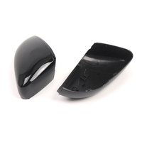 1 par de tapas de carcasa de espejo de puerta lateral de coche para VW Polo 2009-2017 6R0857537B 6R0857537C