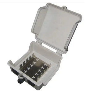 صندوق توزيع اتصالات مقاوم للماء IP65 مناسب لوحدات STB أو LSA كرون، صناديق توزيع ABS تربط 50-100 زوج من الخطوط الهاتفية - Product Image 6