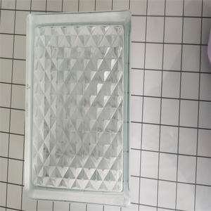 Blocs de verre creux écologiques certifiés CE, matériau de verre décoratif durable - Product Image 2