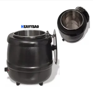 Heavybao-Hervidor eléctrico de acero inoxidable para restaurantes, suministros comerciales para Catering, sopa, calentador de alimentos, 10L/13L