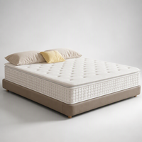 Matelas à ressorts ensachés compressé en rouleau, personnalisé pour la maison, la chambre et l'hôtel