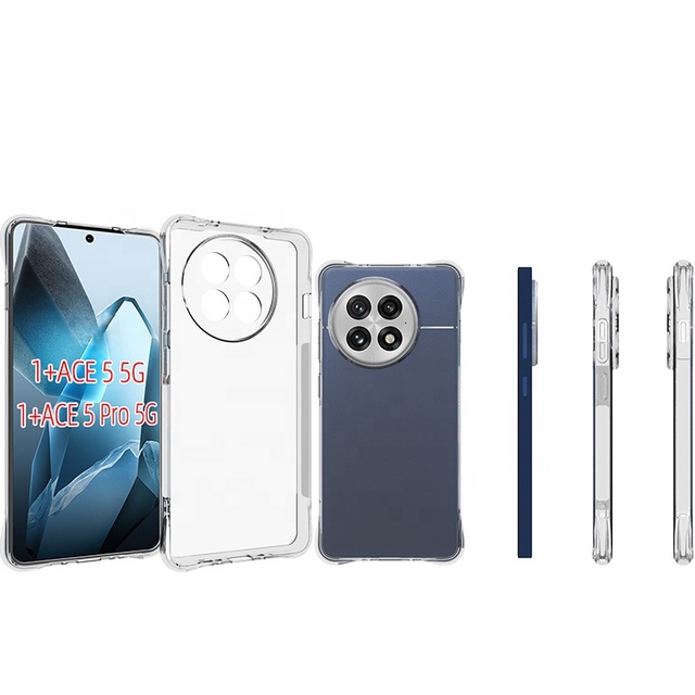 For Oneplus Ace 6 5 Pro Ultra 5G Tpu Silicone Skin Corner Shockproof Clear Case New Year 2025