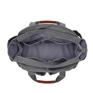 Fourre-tout Portable maman maman organisateur sac à couches stockage voyage couche matelassé sac à couches avec longue bandoulière - Product Image 5