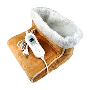 Removable Liner Quilting Heating Pad for Feet Office Electric Heated Foot Warmer