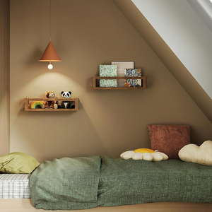 Nâng Cấp Óc Chó Màu Nâu Gỗ Nổi Kệ Đa-Sử Dụng Treo Tường Giá Sách Gia Vị Giá Trang Trí Nội Thất Cho Trẻ Em Nursery Sách Đồ Chơi - Product Image 6