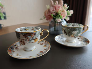 Juego de Café de la Serie Equator Jungle en Oferta, Juego de Té de Porcelana, Juego de Tazas de Cerámica Occidental, Juego de Teteras de Porcelana China - Product Image 2