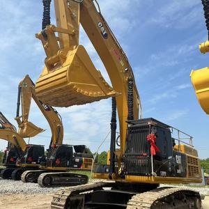 รถขุดมือสอง Cat349D 49 ตัน ผลิตในญี่ปุ่น เครื่องจักรหนัก Cat349 ระบบไฮดรอลิกแบบตีนตะขาบ ชั่วโมงการทำงานต่ำ มีสินค้าในสต็อก - Product Image 2