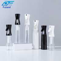 Bouteille de pulvérisation continue en plastique PP personnalisée par le fabricant, grande capacité, brume hydratante, cosmétique, format voyage