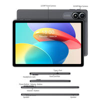 Nouvelle tablette PC Android 14 M60S 11 pouces, Octa Core, 8 Go RAM, 128 Go ROM, écran capacitif 1280x800, double caméra, Wi-Fi 5G, USB Type-C, pour usage professionnel
