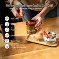 Poudre de Nutrition Sportive aux Champignons, Booster d'Énergie Végétal pour la Récupération Post-Entraînement et le Soutien Immunitaire Quotidien